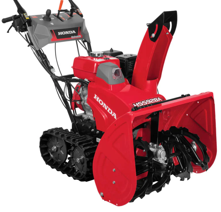 Honda HSS928ATD 270cc 28" Track Drive Two Stage Snow Blower with Electric Start