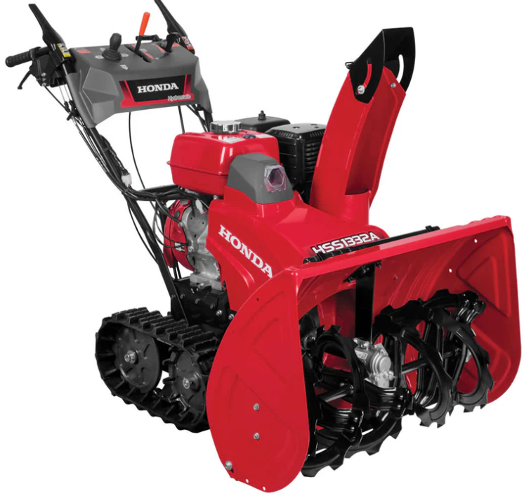 Honda HSS1332ATD 389cc 32" Track Drive Two Stage Snow Blower with Electric Start